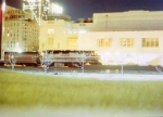 Southbound Amtrak at Dallas on a cold December night in 1978.